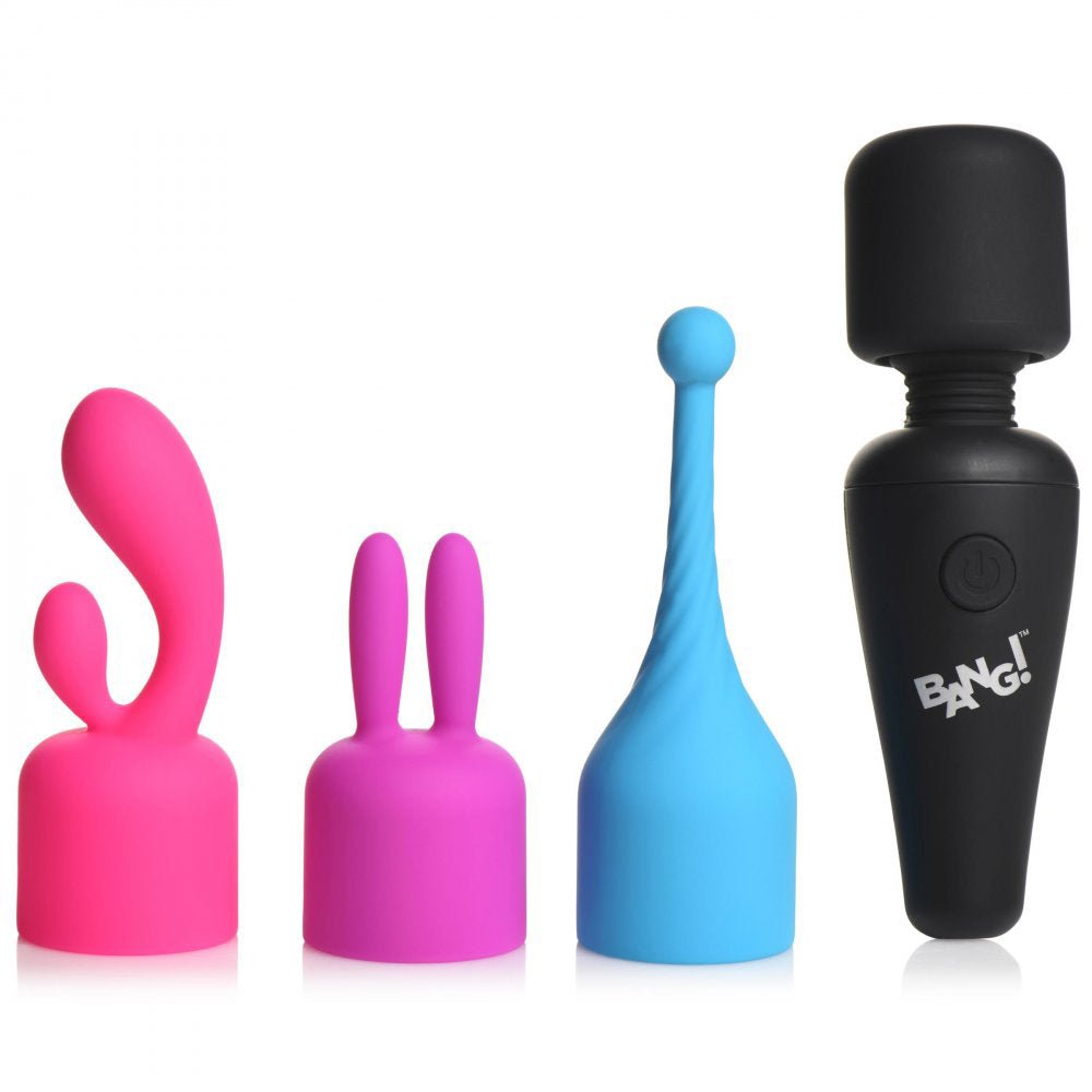 Bang! 10x Mini Wand W/ 3 Attachments