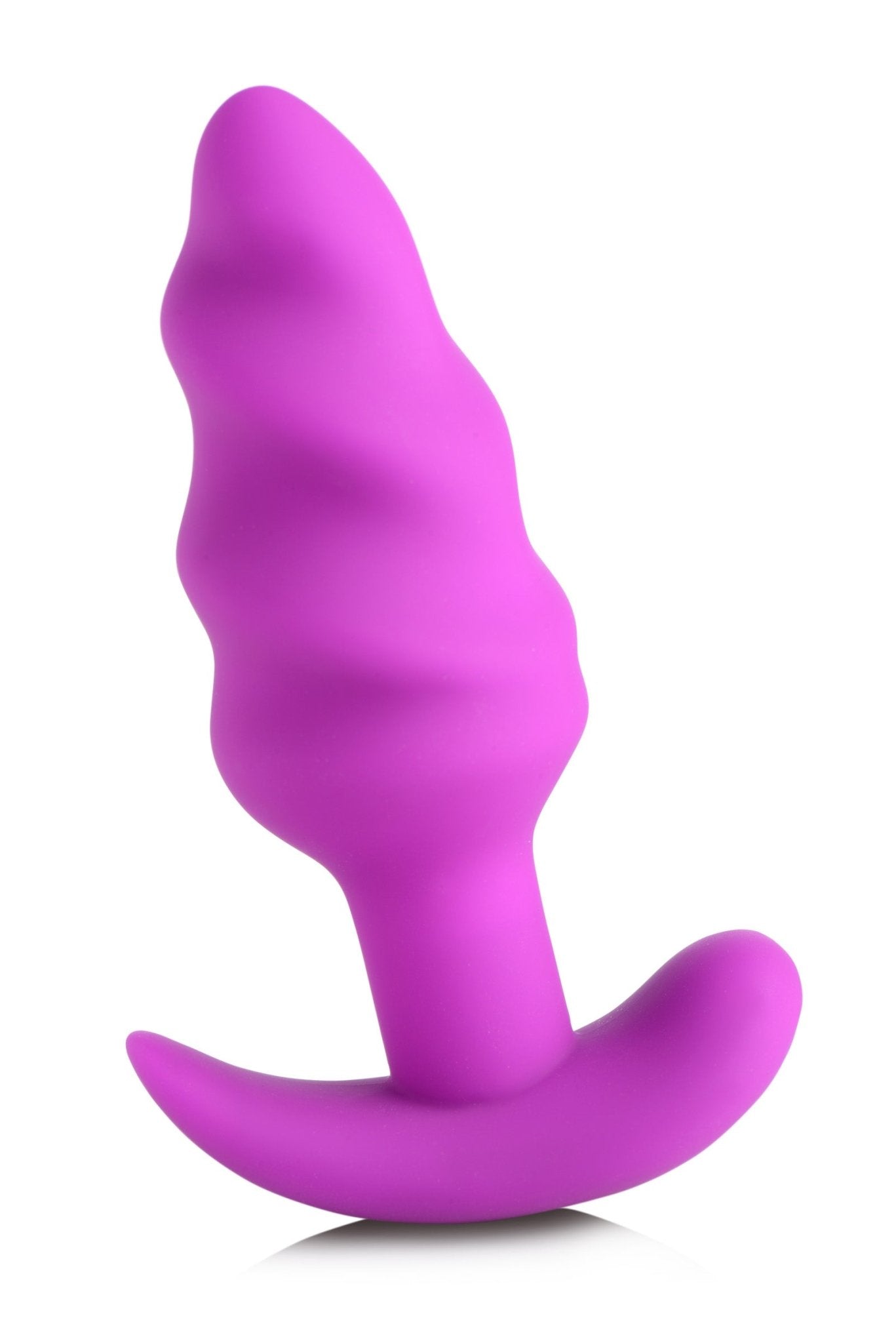 Bang! 21x Vibrating Silicone Swirl Butt Plug W/ Remote