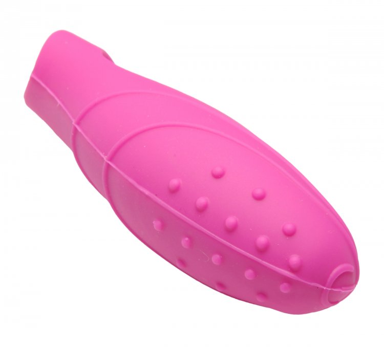 Bang Her Silicone G-Spot Vibrator Finger Vibrator Pink