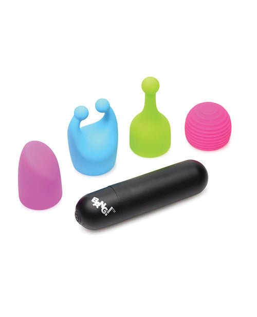 Bang - Rechargeable Bullet Vibrator With 4 Attachments