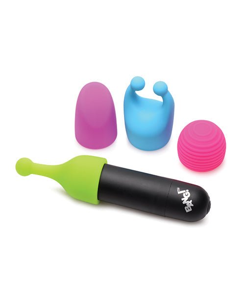 Bang - Rechargeable Bullet Vibrator With 4 Attachments