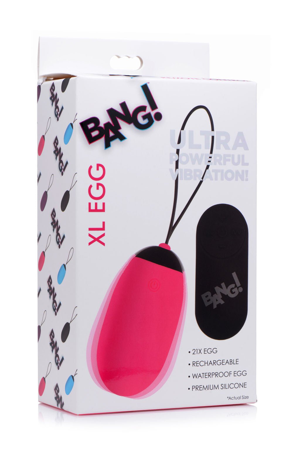 Bang XL Silicone Vibrating Egg -