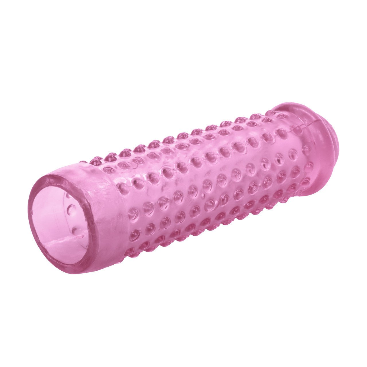 Basic Essentials Softee Pink Vibrator Sleeve