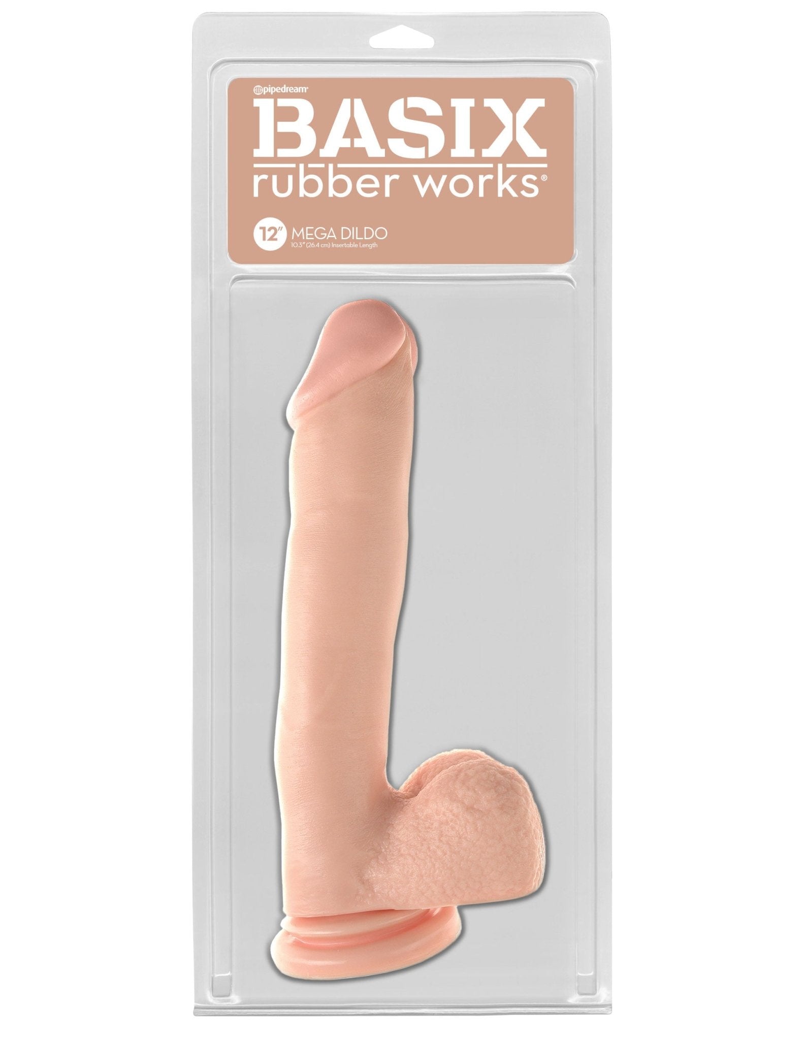 Basix Rubber Works 12-Inch Mega Dildo