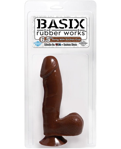 Basix Rubber Works 6.5" Ballsy Dong