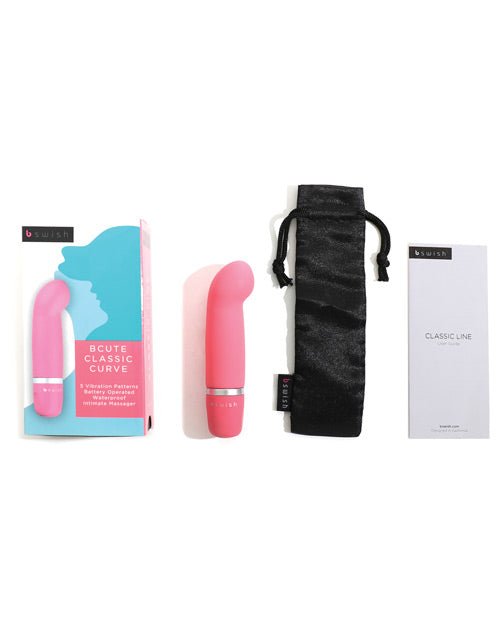 Bcute Classic Curve - Guava G-Spot Vibrator