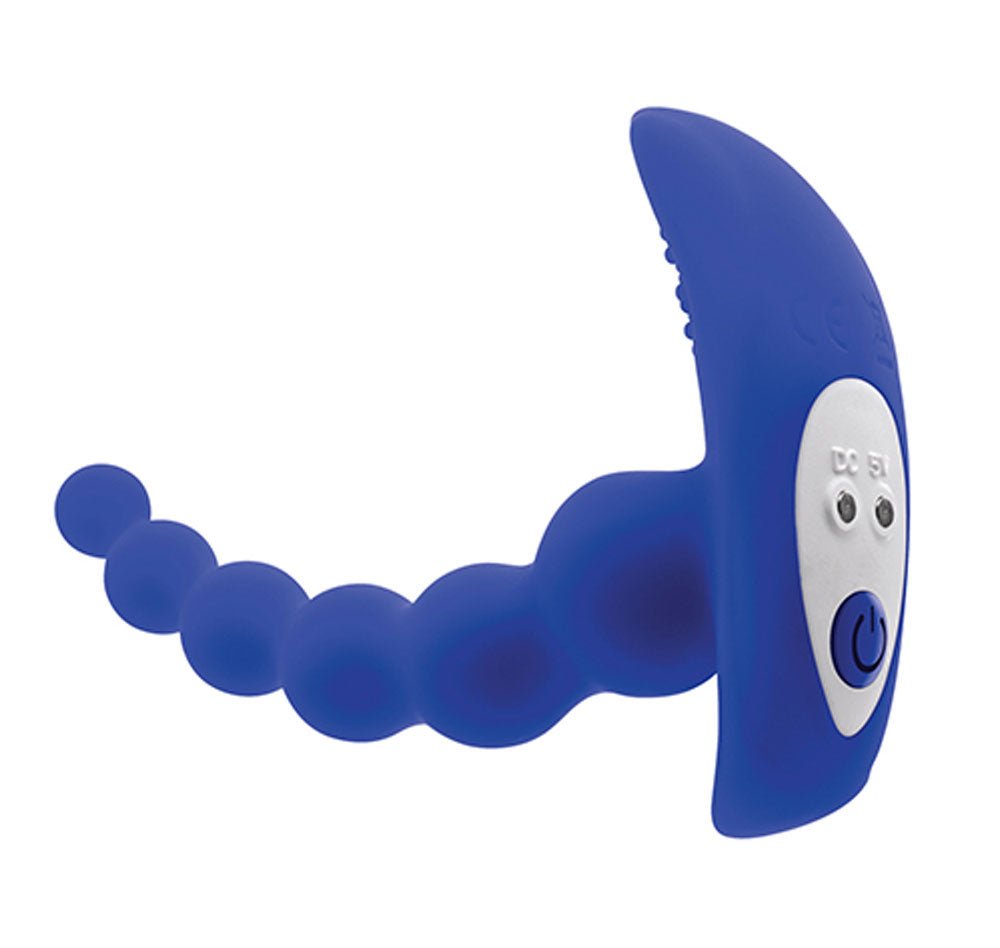 Beaded Pleasure - Blue G-Spot Vibrator (Evolved)