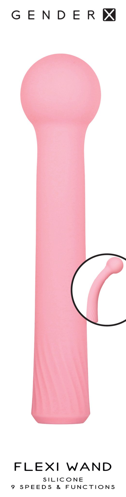 Bendable G-Spot Wand - Evolved Gender X