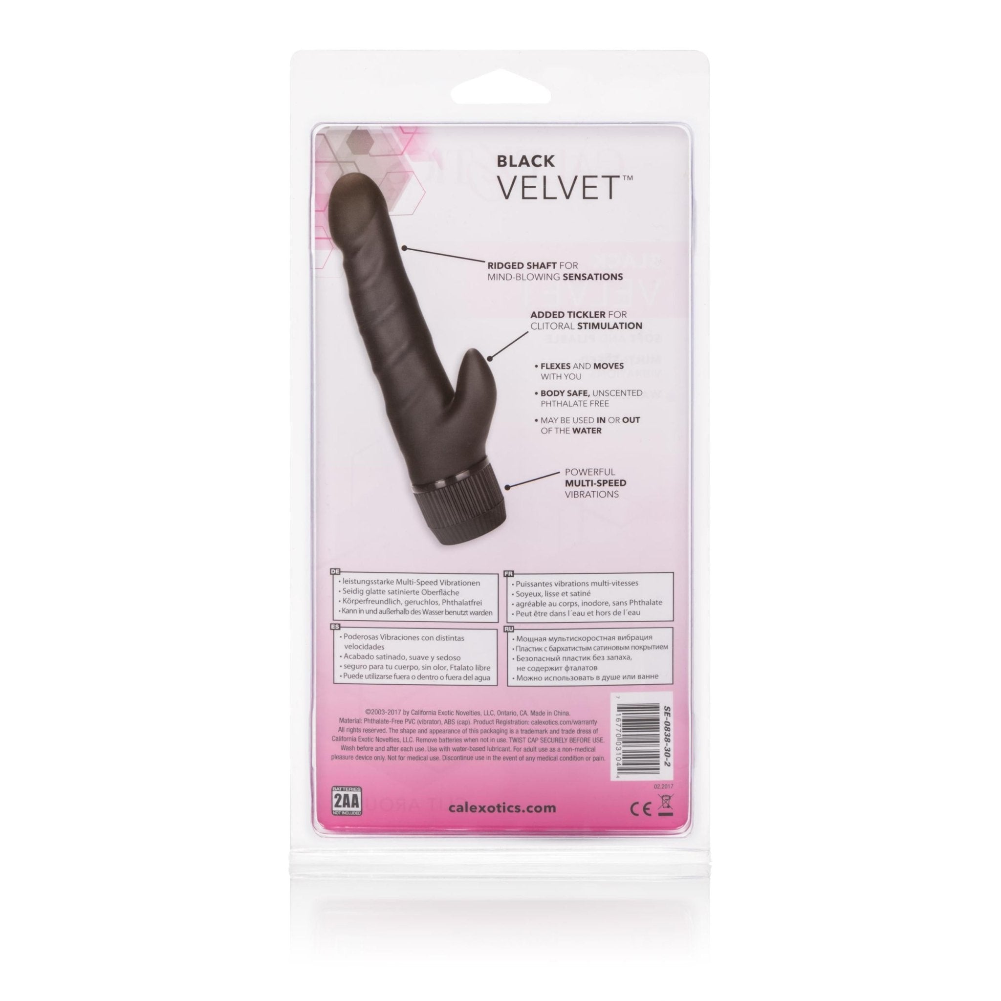 Black Velvet Clit Stim - CalExotics