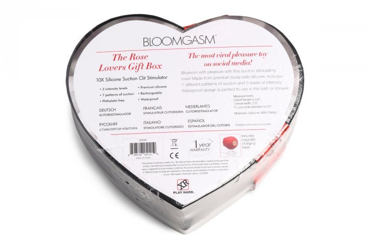 Bloomgasm The Rose Lovers Gift Box Red