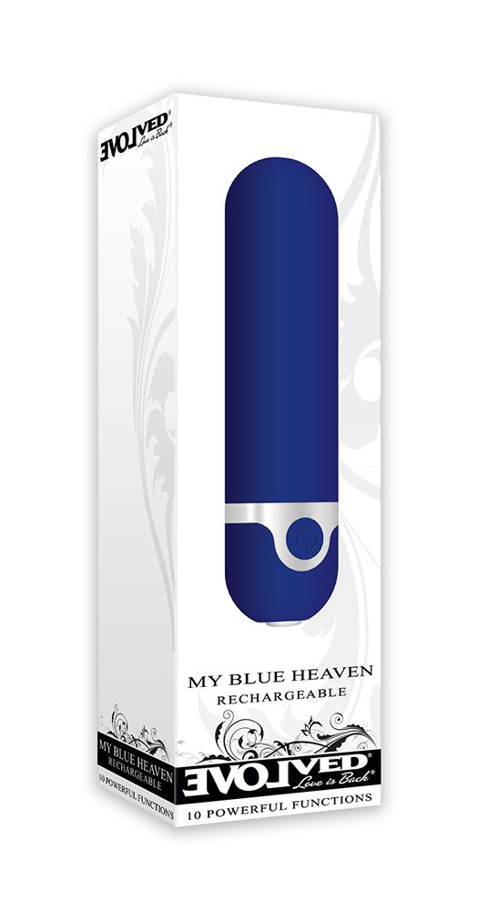 Blue Bullet Bliss 10-Speed Vibrations for Ecstatic Sensation