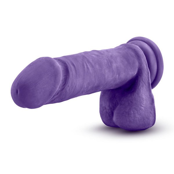 Blush Au Naturel Bold Hero 8" Dildo - Purple