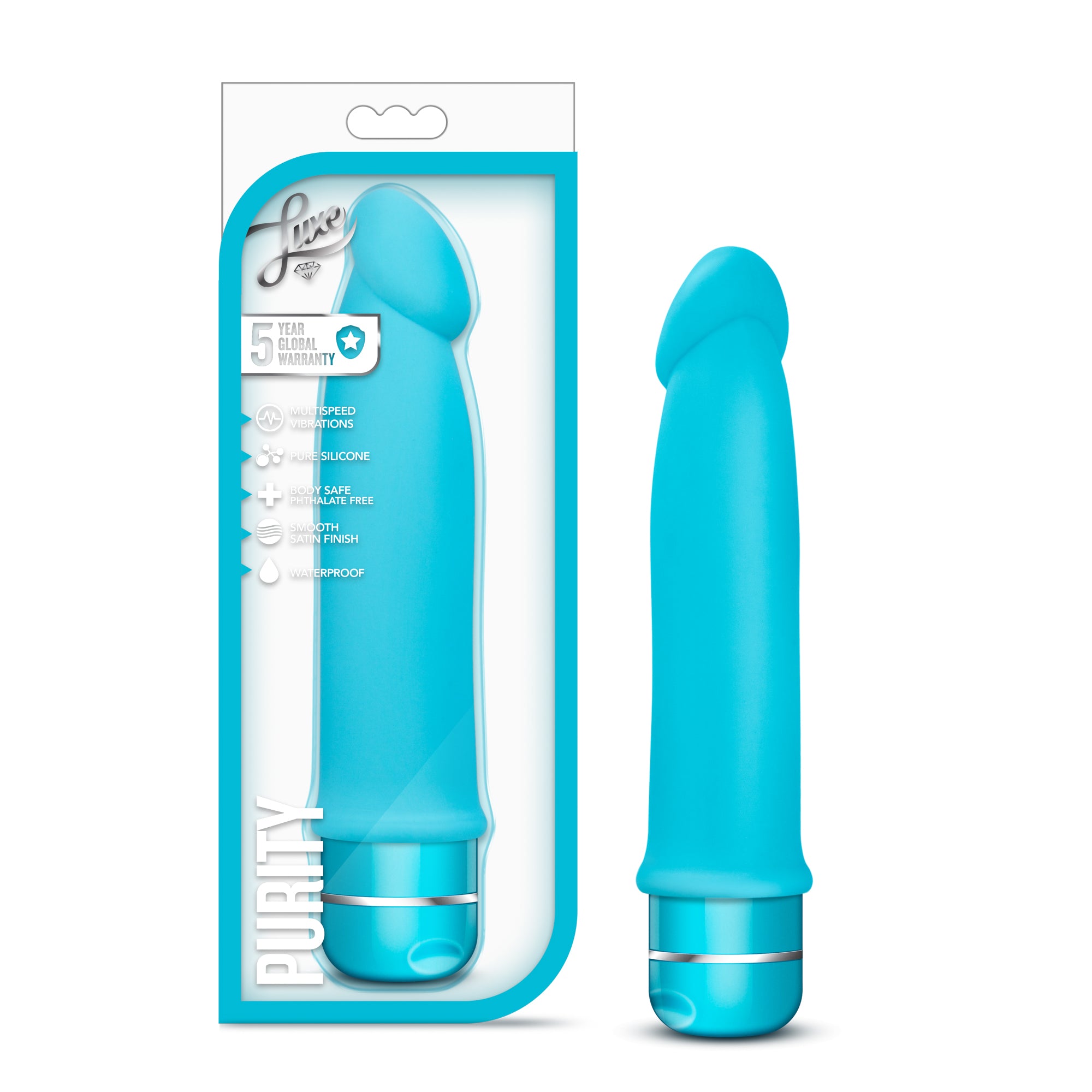 Blush Classic Vibrator - Purity: Sensual Pleasure