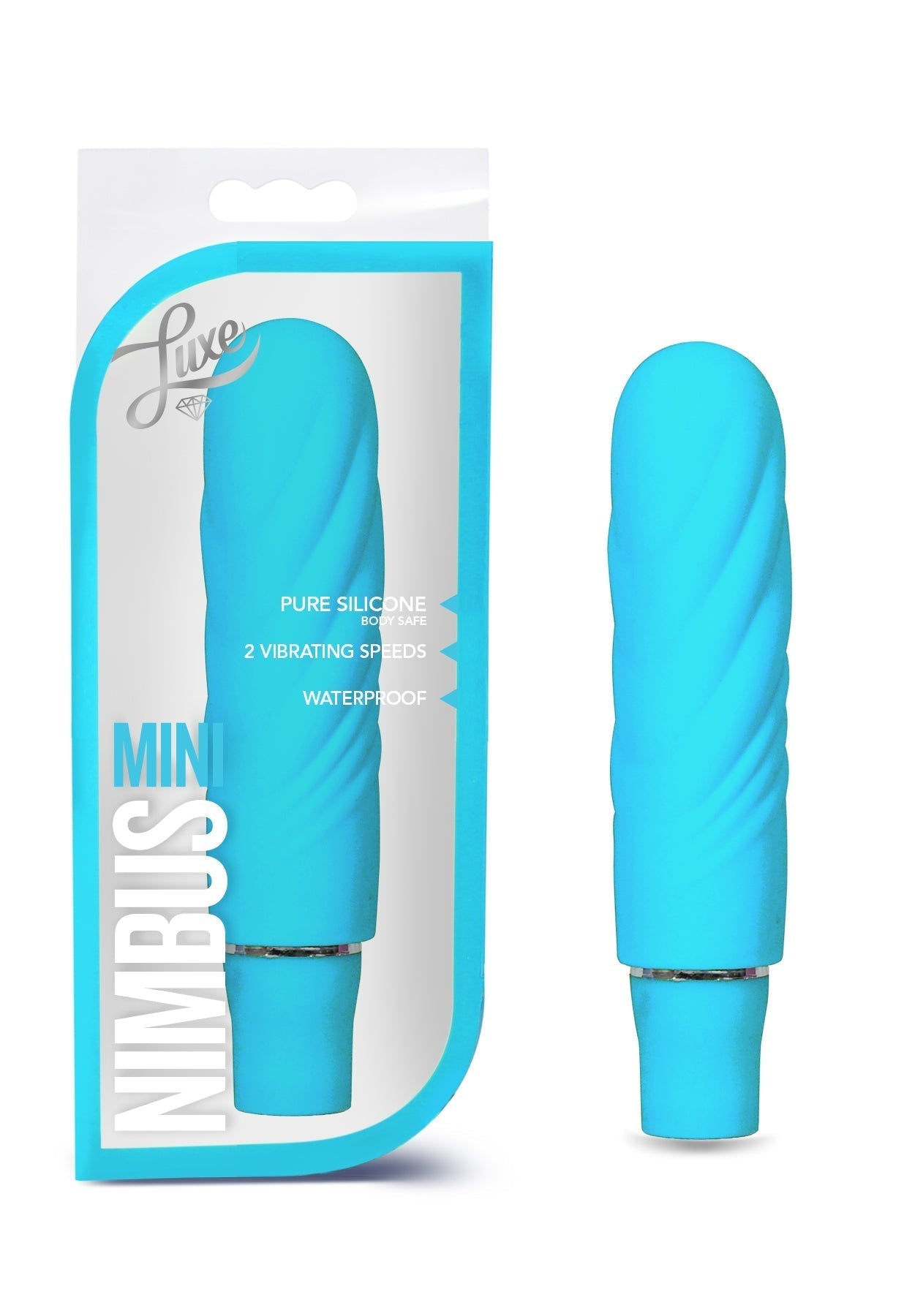 Blush Luxe Nimbus Mini Stimulator - Aqua