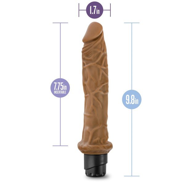 Blush Realistic Vibrator - Dr. Skin 8