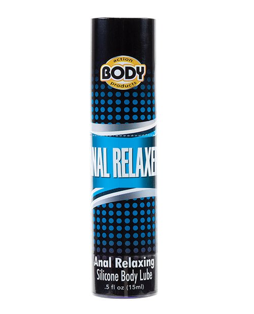 Body Action Anal Relaxer Silicone Lubricant - .5 Oz