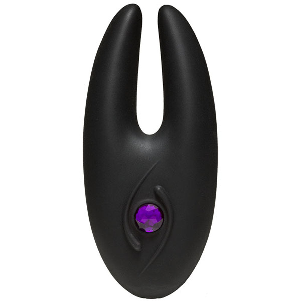 Body Bling - Clit Cuddler Mini-Vibrator in Second Skin Silicone - Purple