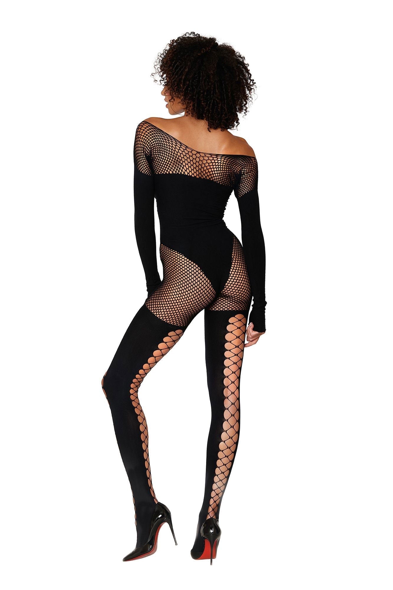 Bodystocking - Size - Black