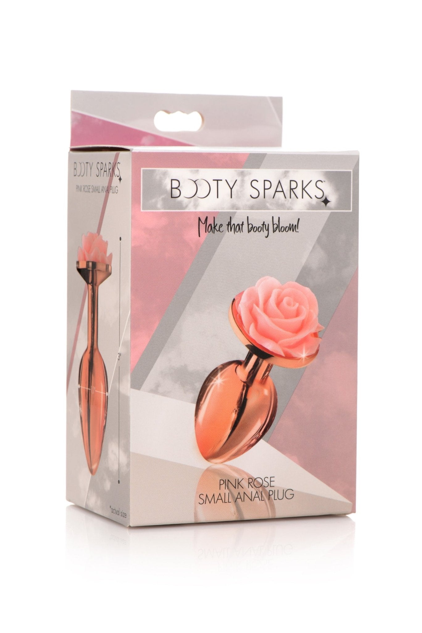 Booty Sparks Pink Rose Gold Anal Plug