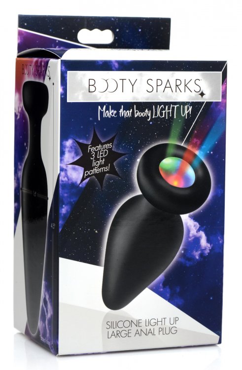 Booty Sparks Silicone Light-up Anal Plug