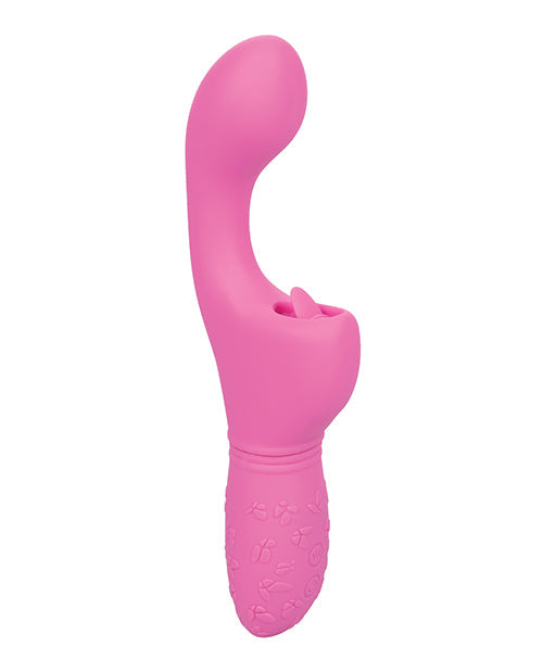 Butterfly Kiss Flicker G-Spot Vibrator with Clitoral Stimulator