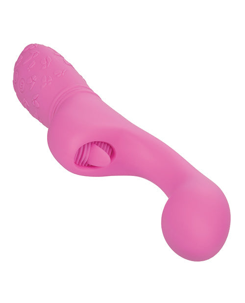 Butterfly Kiss Flicker G-Spot Vibrator with Clitoral Stimulator