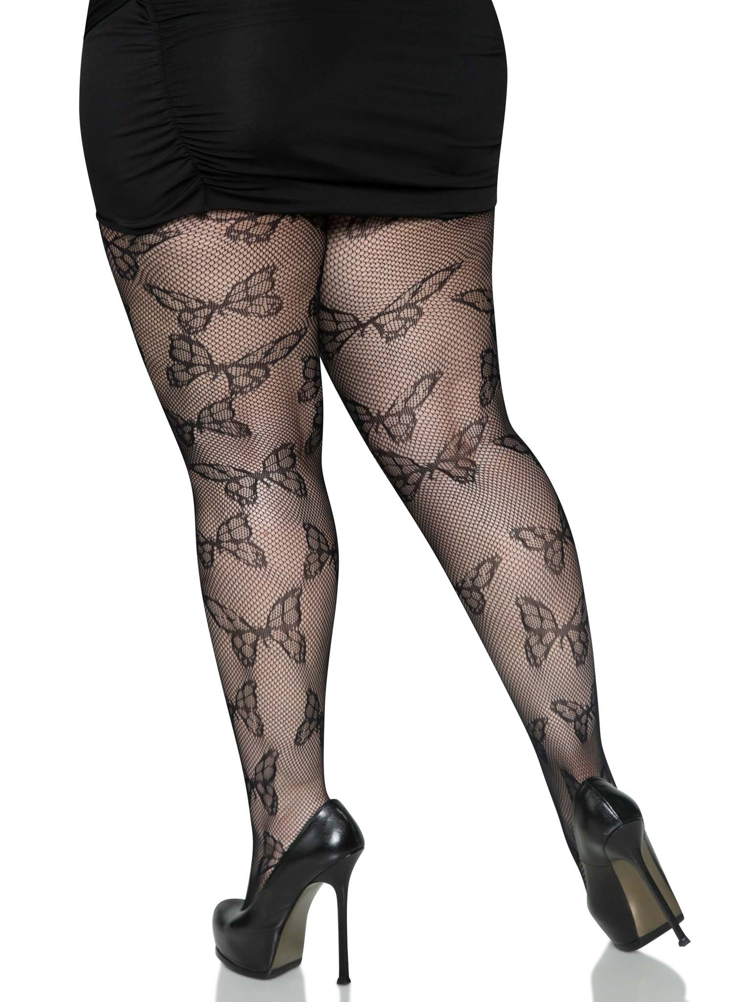 Butterfly Net Tights - One Size