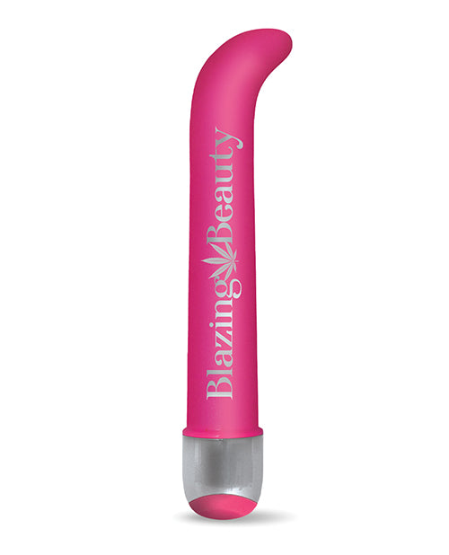 Buzzed 7" G-spot Vibrator  - Blazing Beauty Pink Beauty Pink