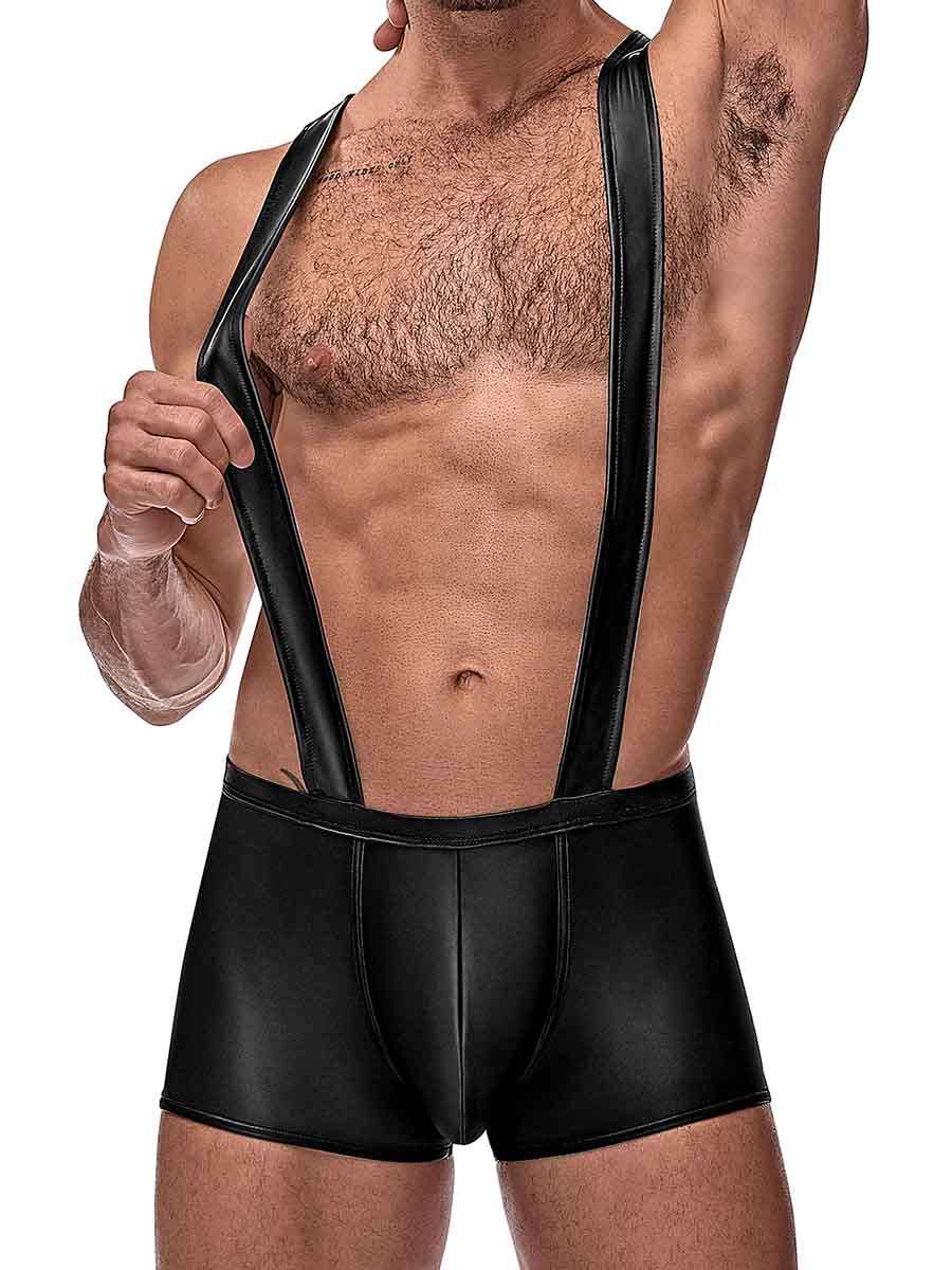 Cage Matte Cage Back Singlet - - Black