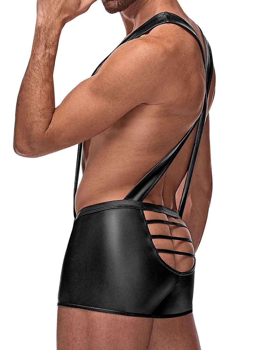 Cage Matte Cage Back Singlet - - Black