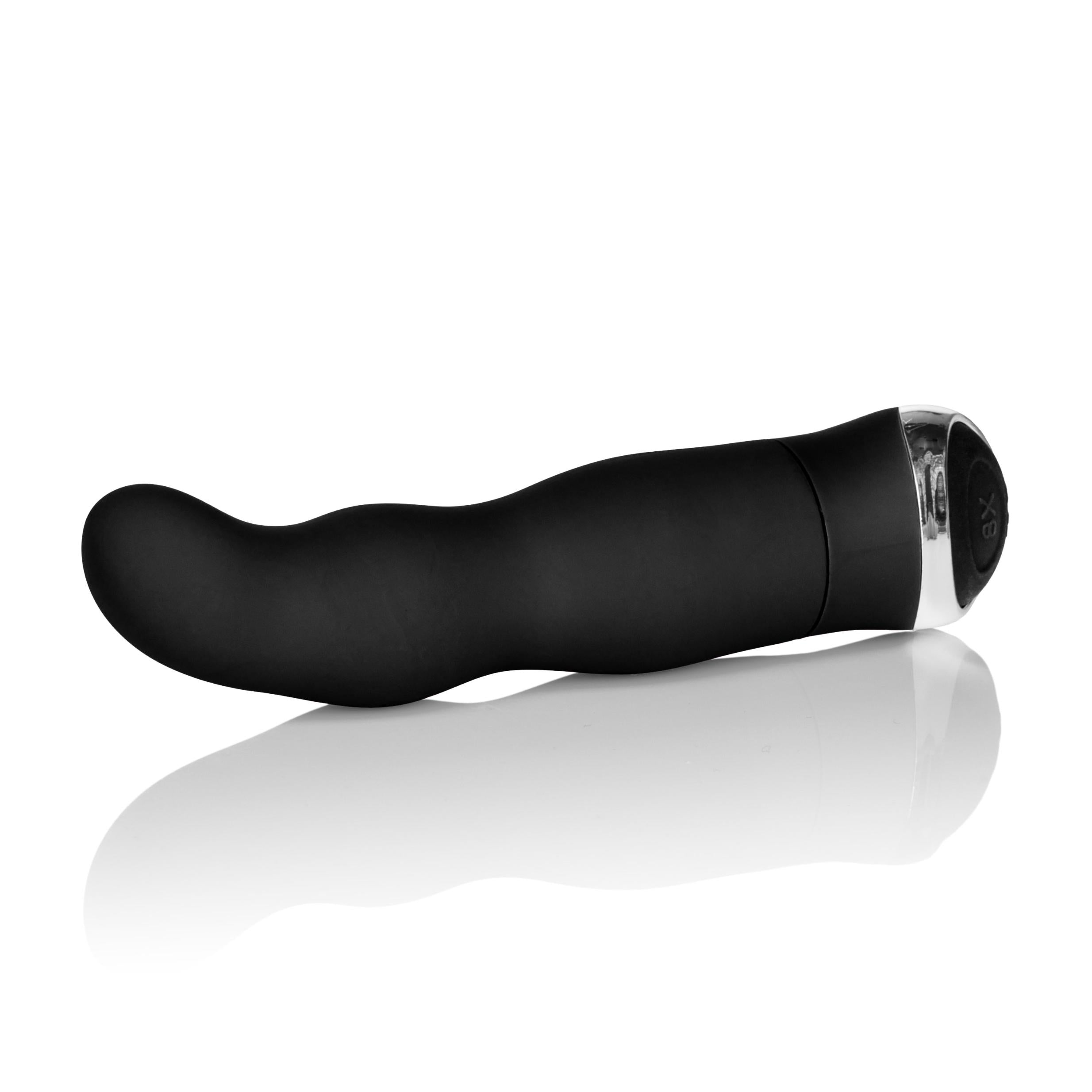 CalExotics Classic Chic Curve 8 Function Vibrator Black