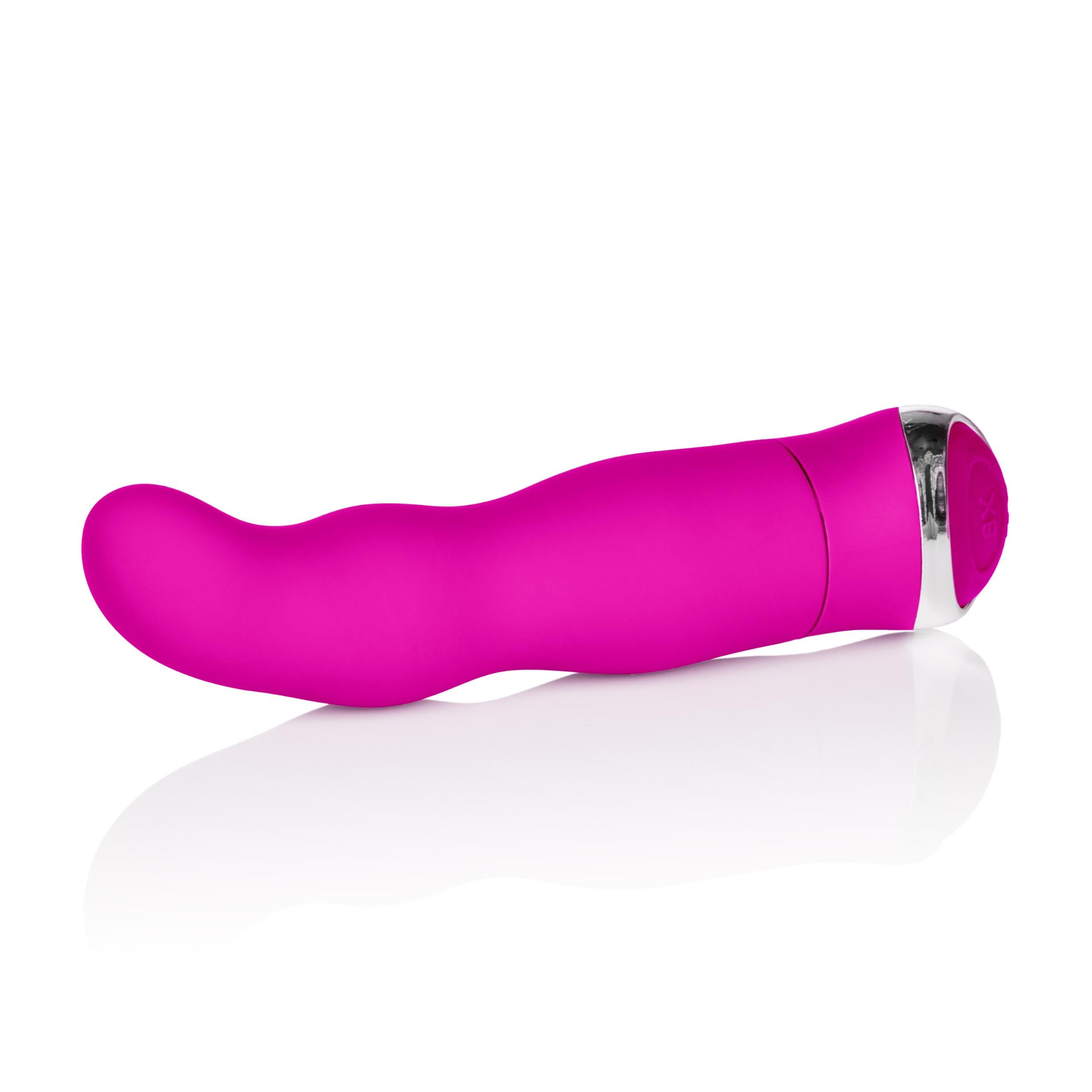 CalExotics Classic Chic Curve 8 Function Vibrator Pink