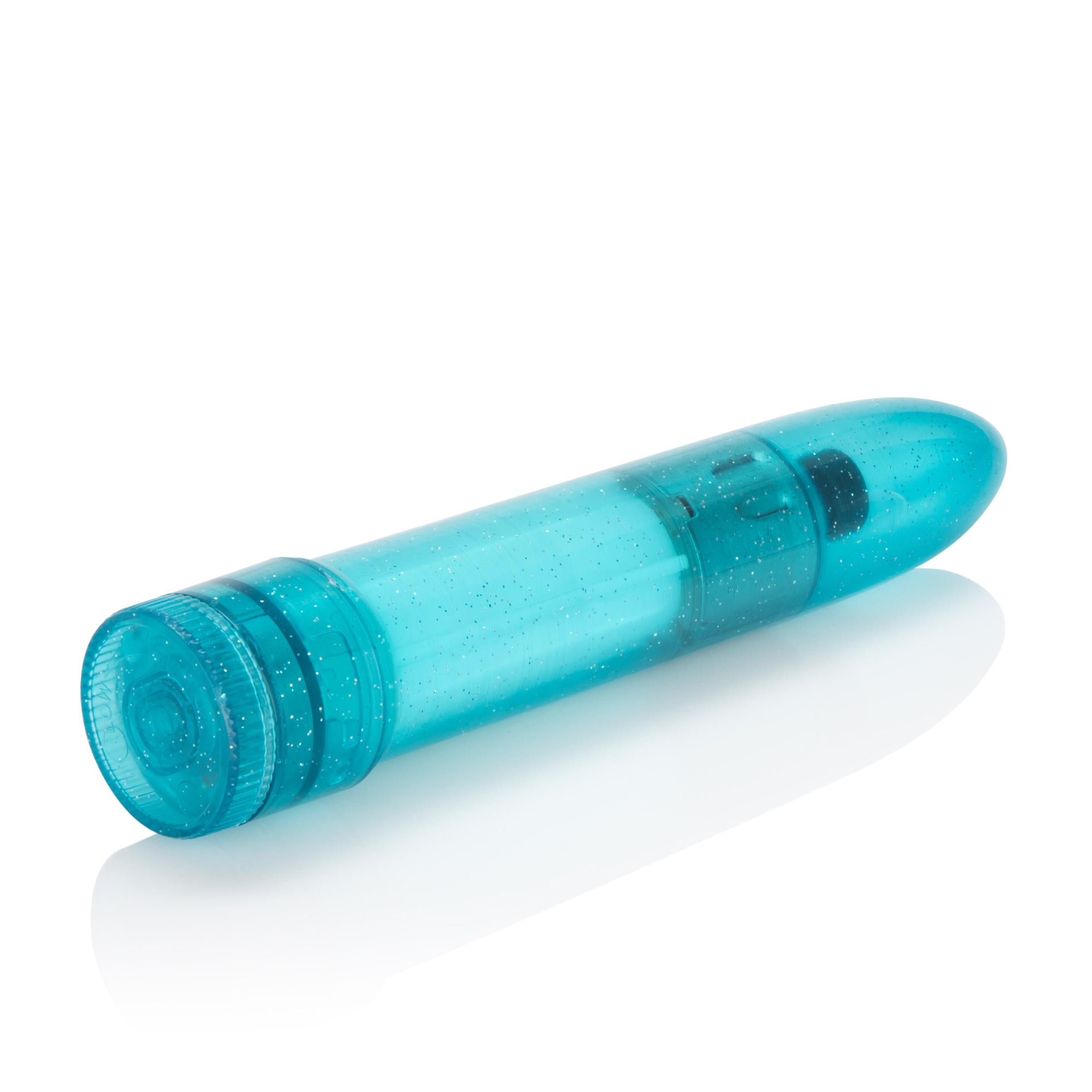 CalExotics Mini Pearlessence: Ultimate Pleasure Vibe Sky Blue