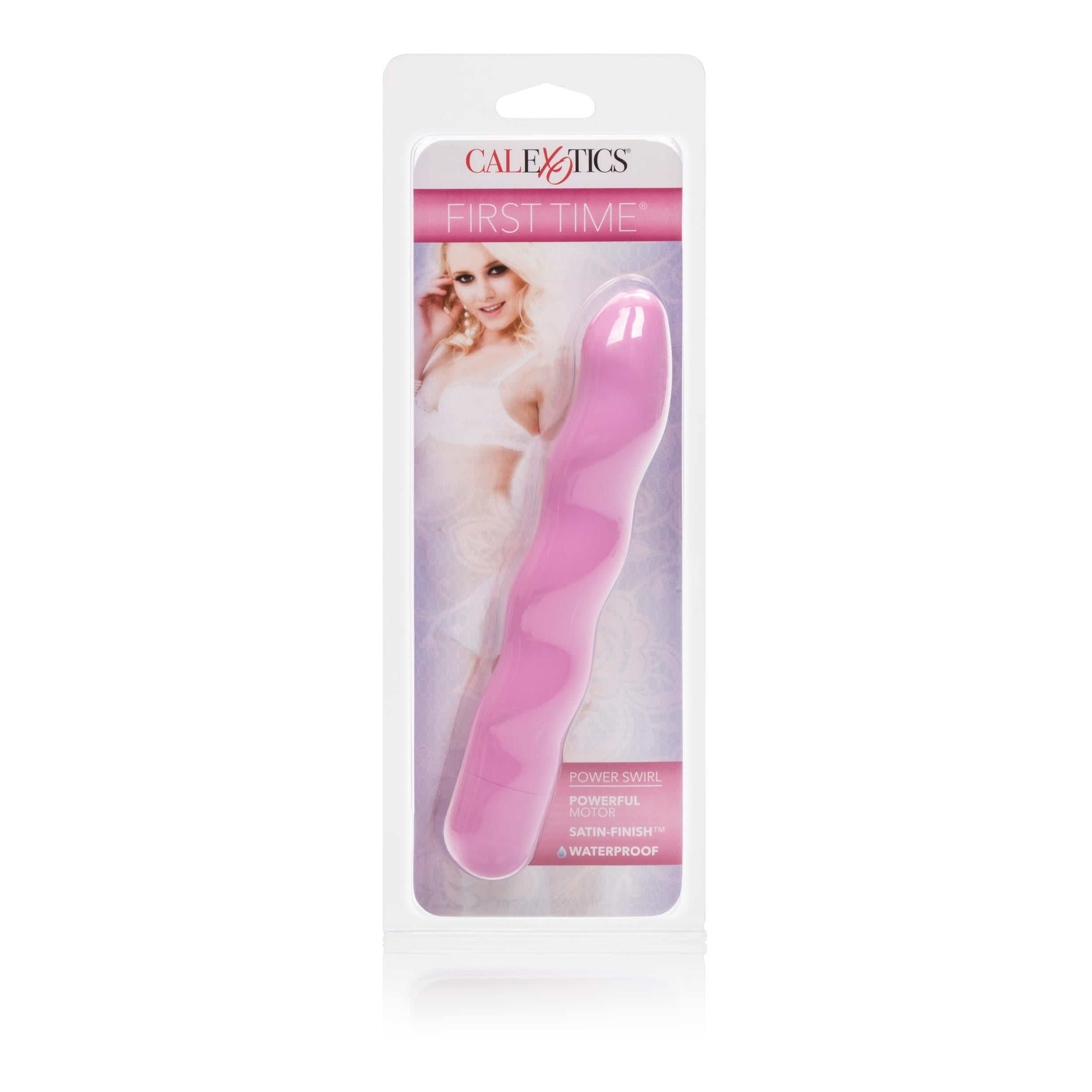 CalExotics Pink Power Swirl - G-Spot Vibrator Pink