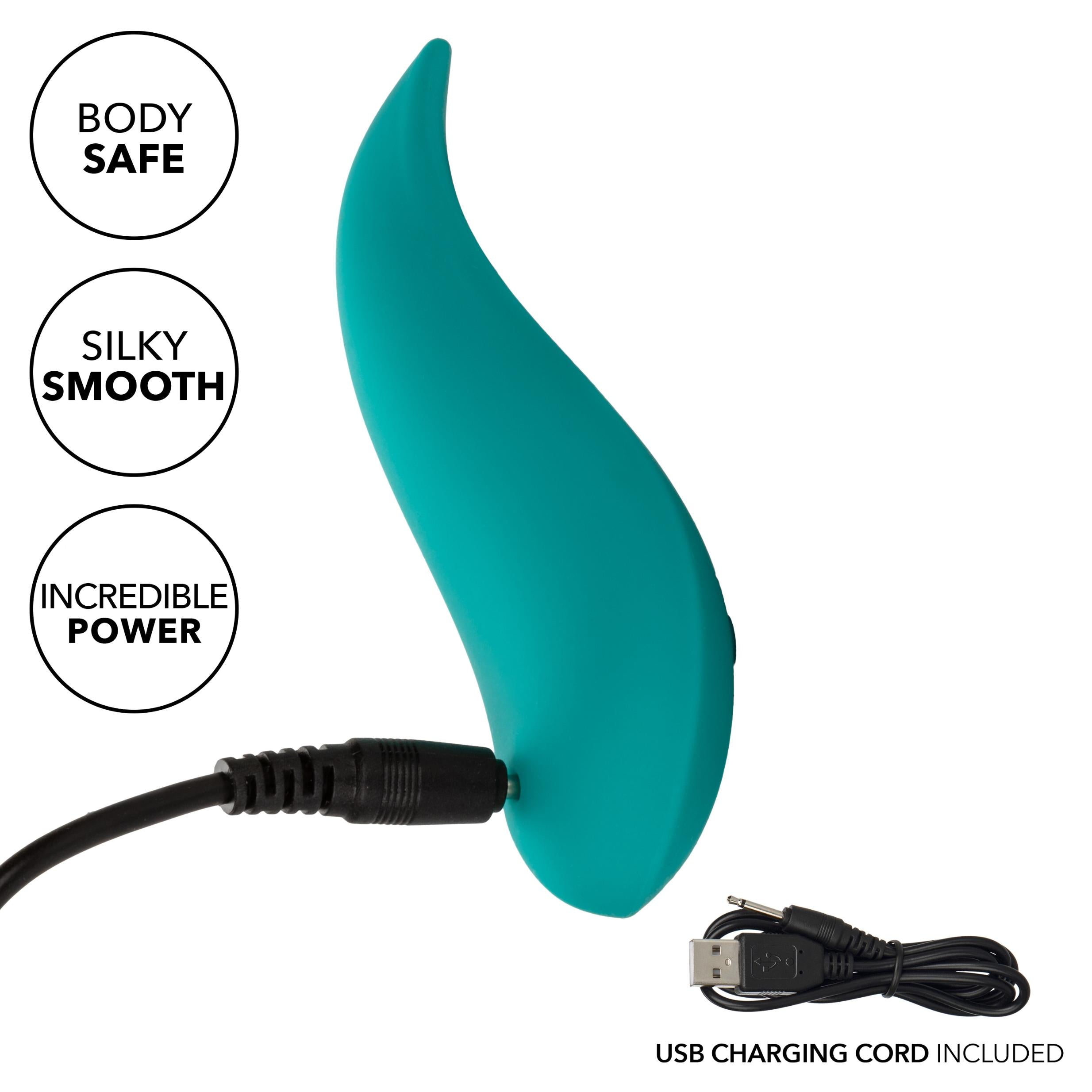CalExotics Pixies Glider - Teal Clitoral Stimulator