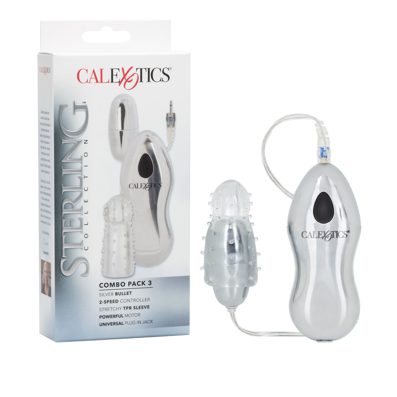 CalExotics Sterling Collection Combo 3 Vibrator Kit