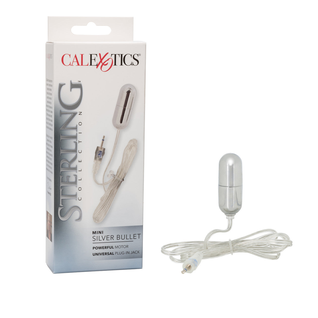 CalExotics Sterling Collection Mini Silver Bullet