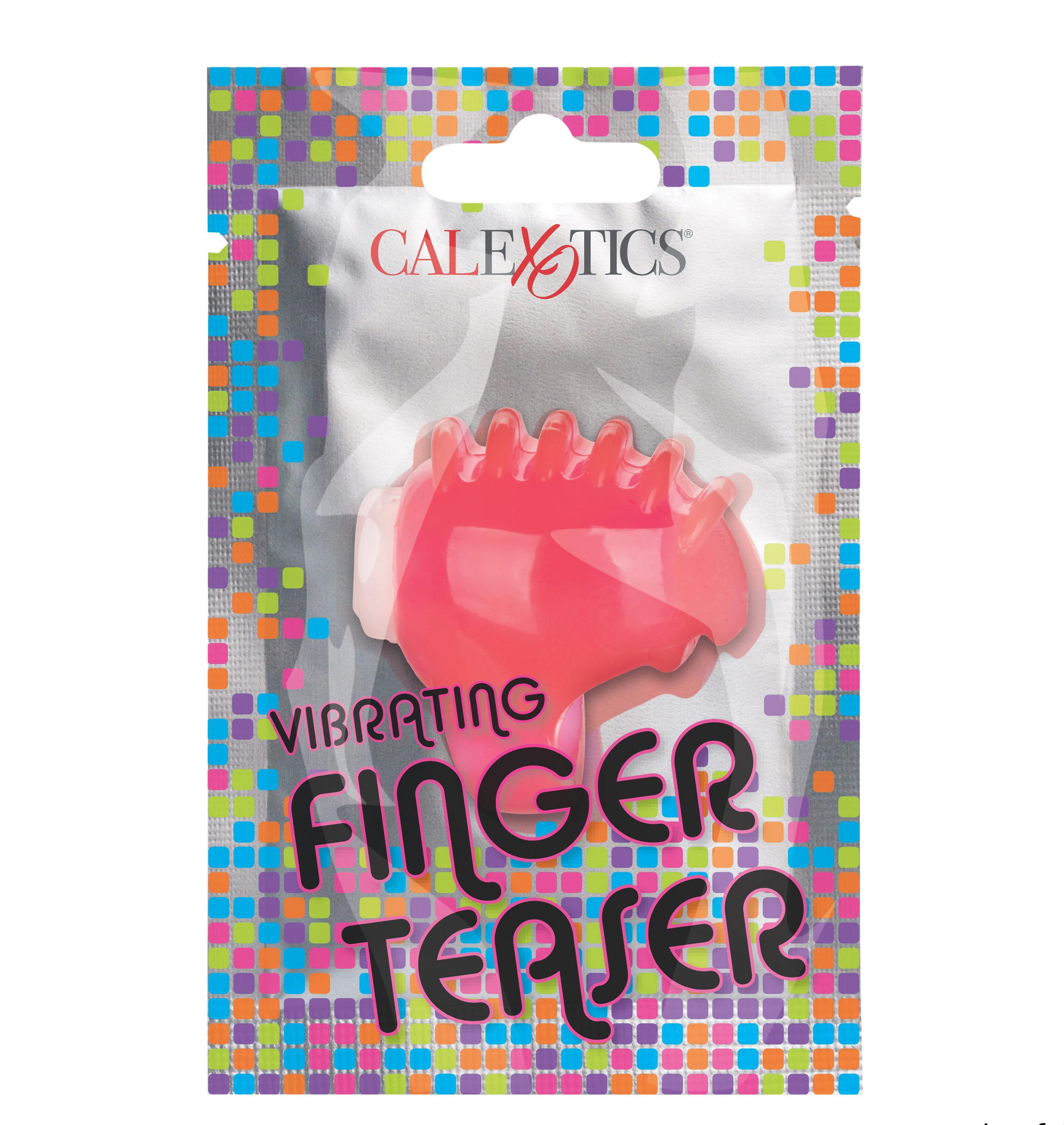 CalExotics Vibrating Finger Teaser - Pleasure Enhancer Pink