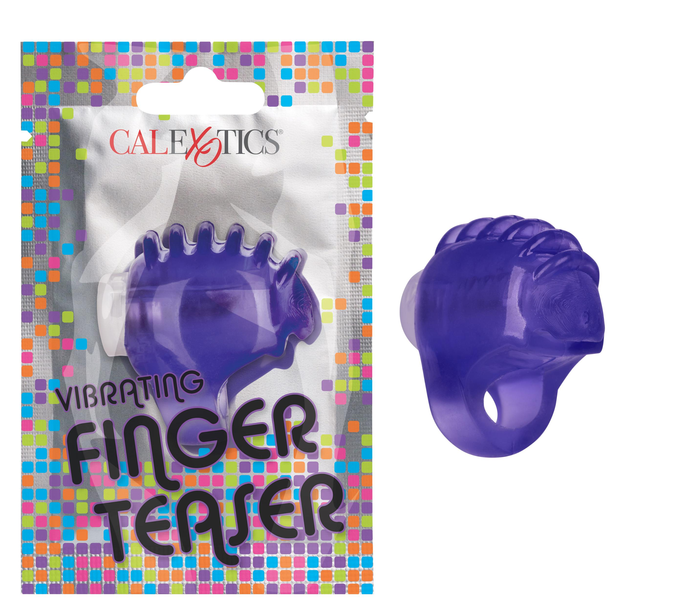 CalExotics Vibrating Finger Teaser - Pleasure Enhancer Purple