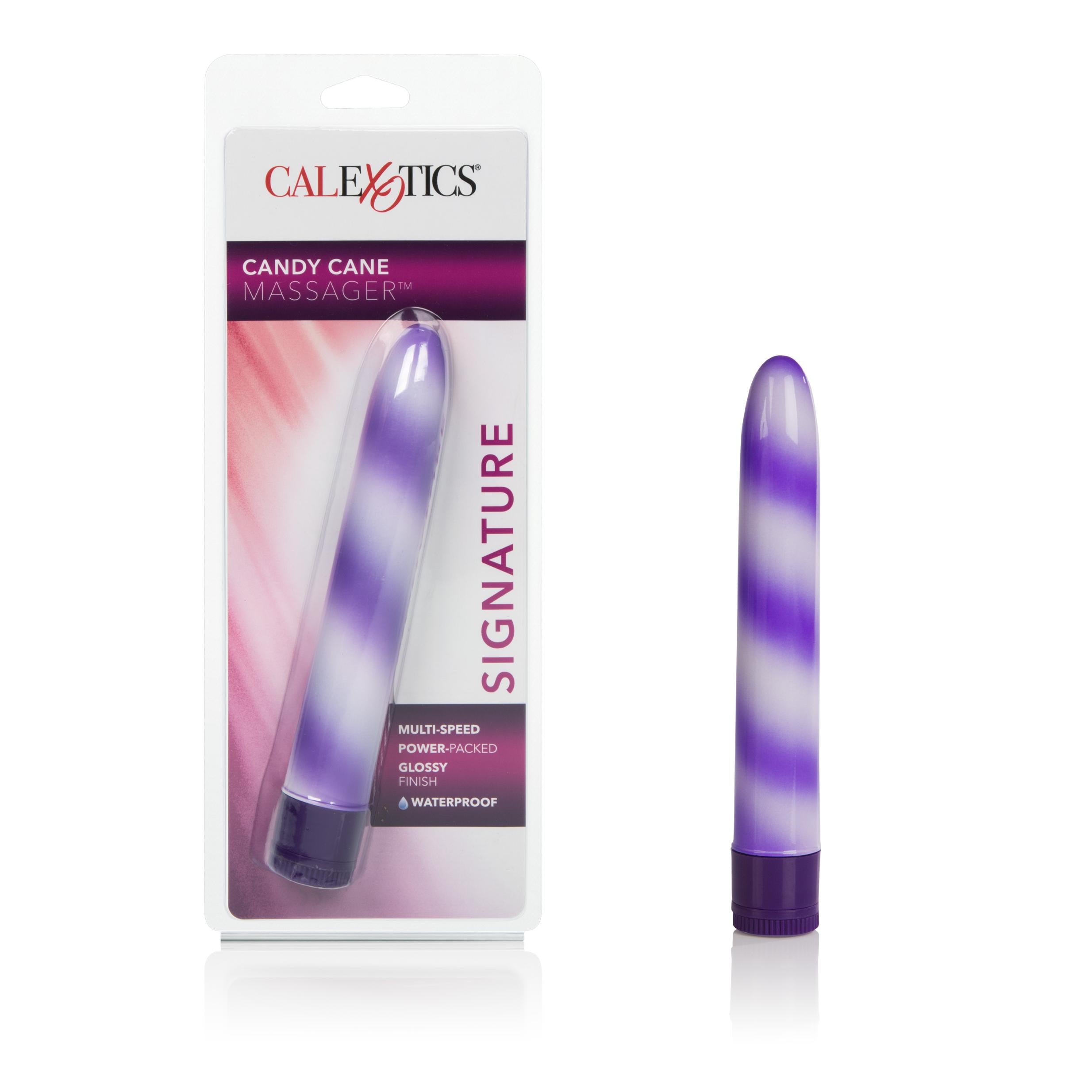 Candy Cane Massager - Purple Purple