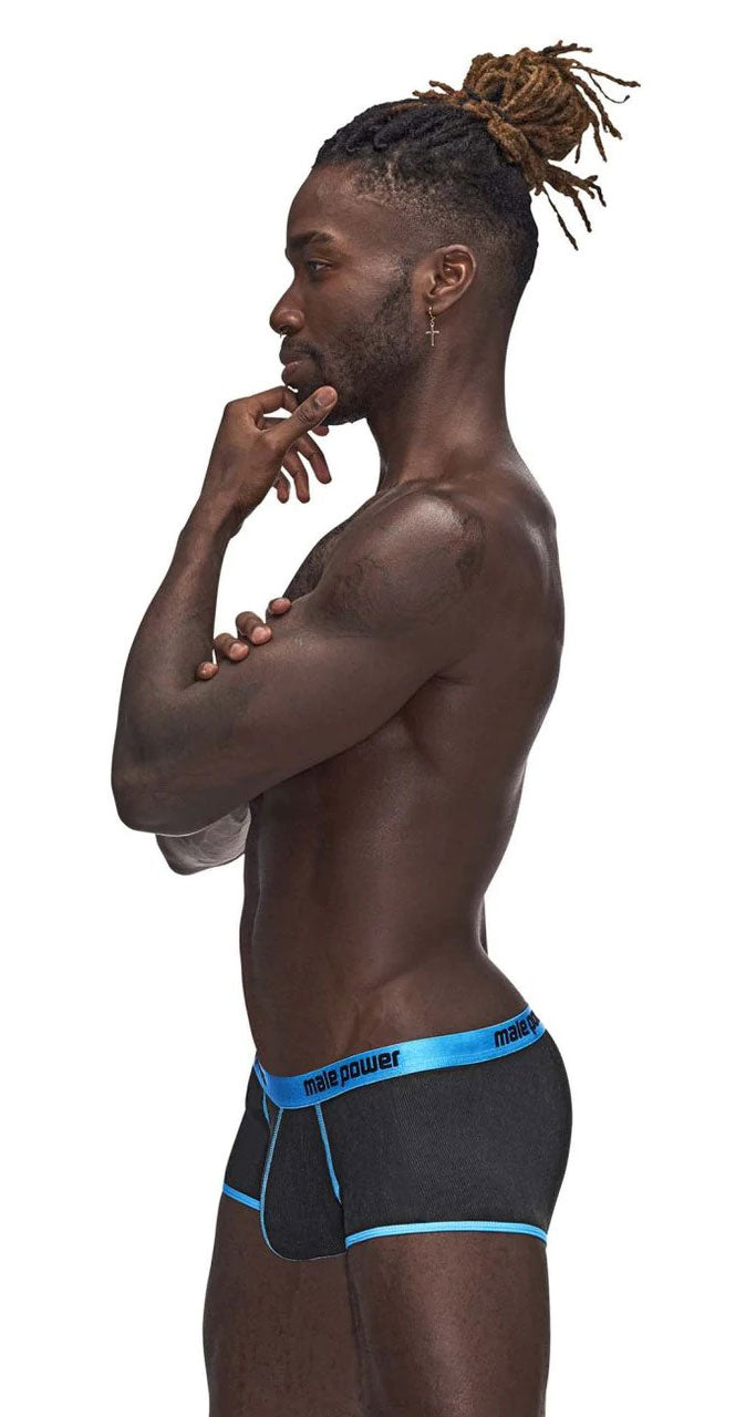 Casanova Uplift Mini Shorts - - Black/blue