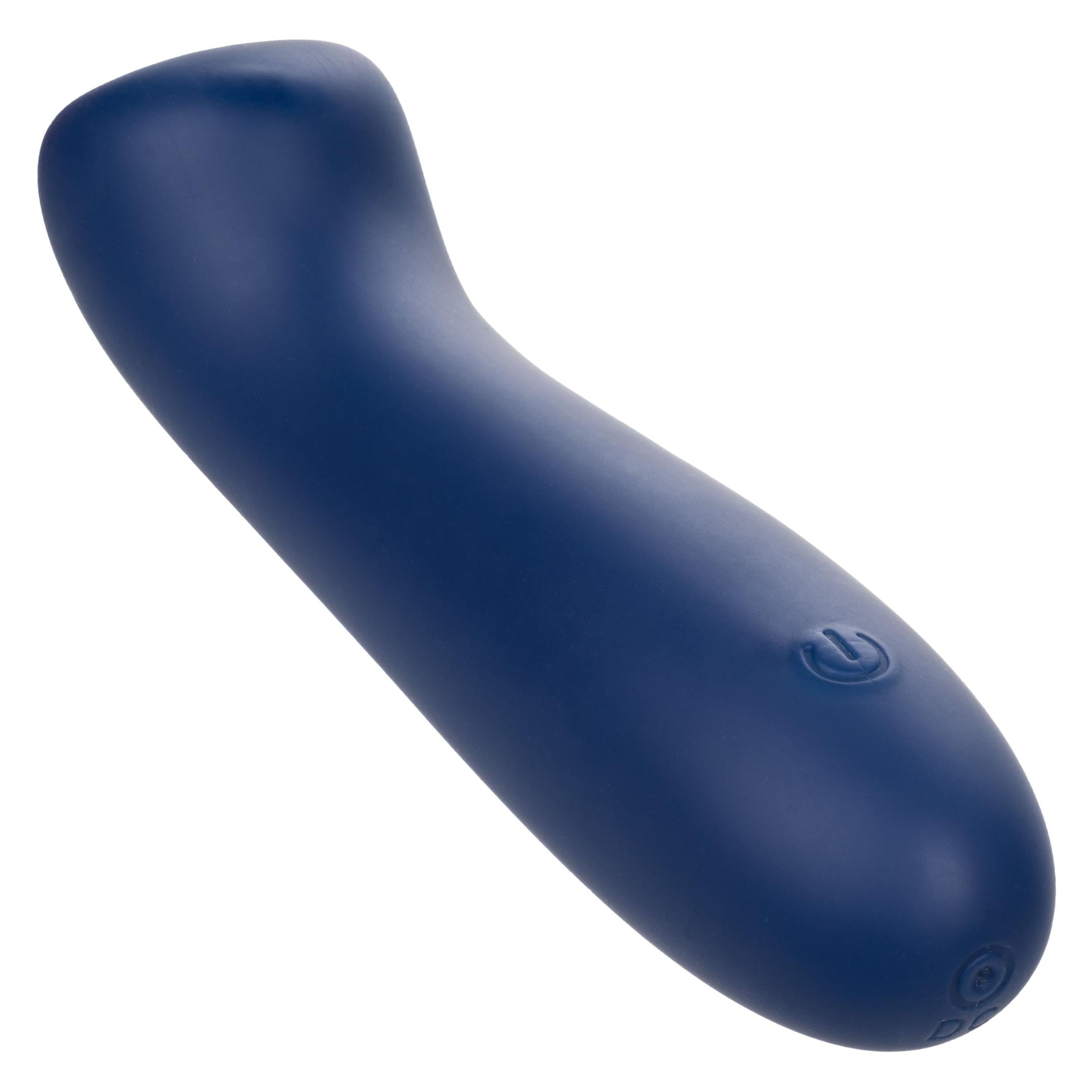 Cashmere Satin G G-Spot Vibrator Blue - CalExotics