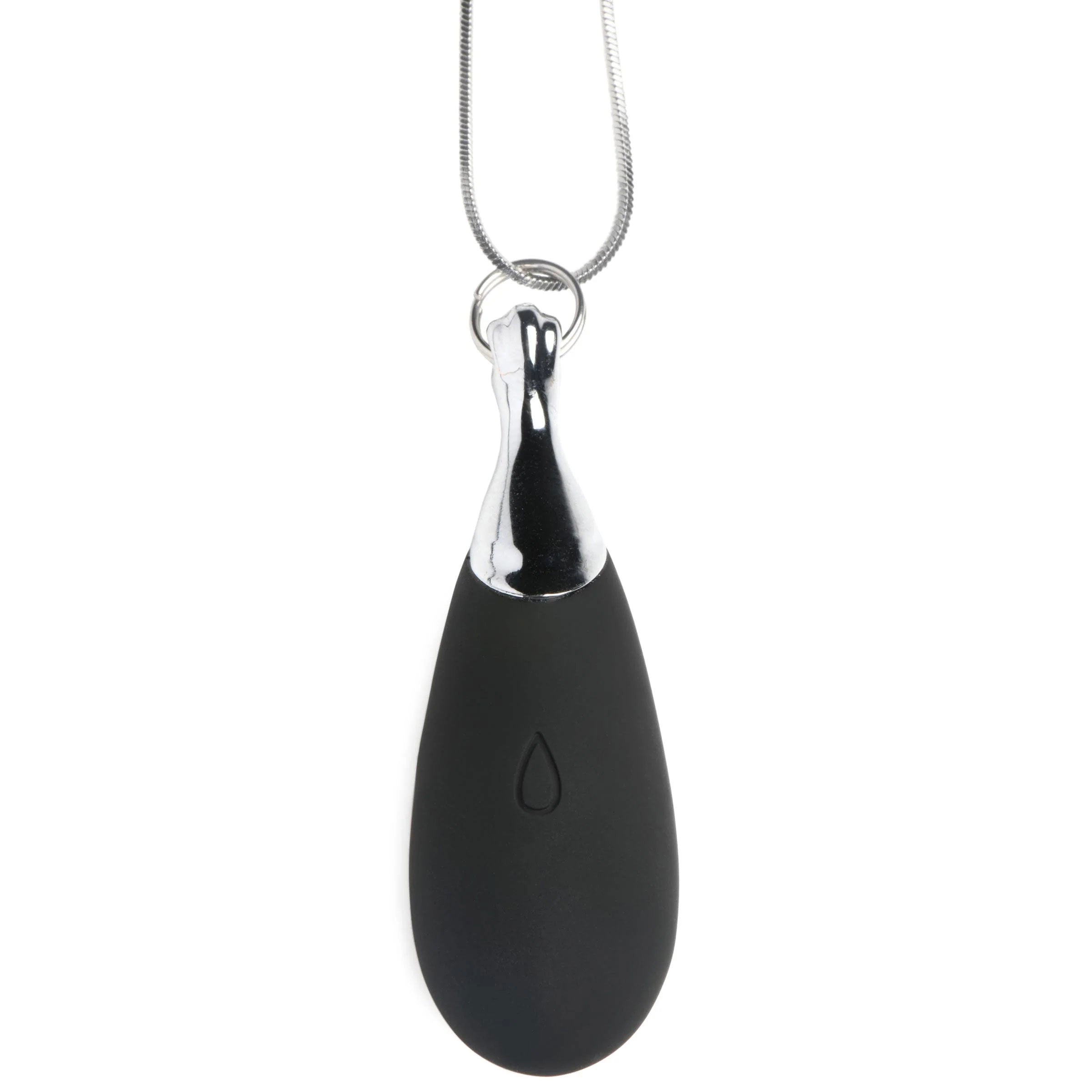 Charmed 10x Vibrating Silicone Teardrop Necklace