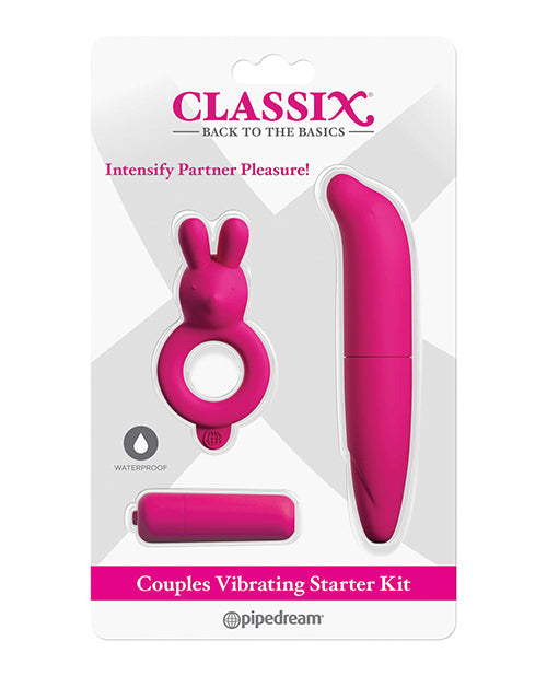 Classix Couples Vibrating Starter Kit - Pipedream