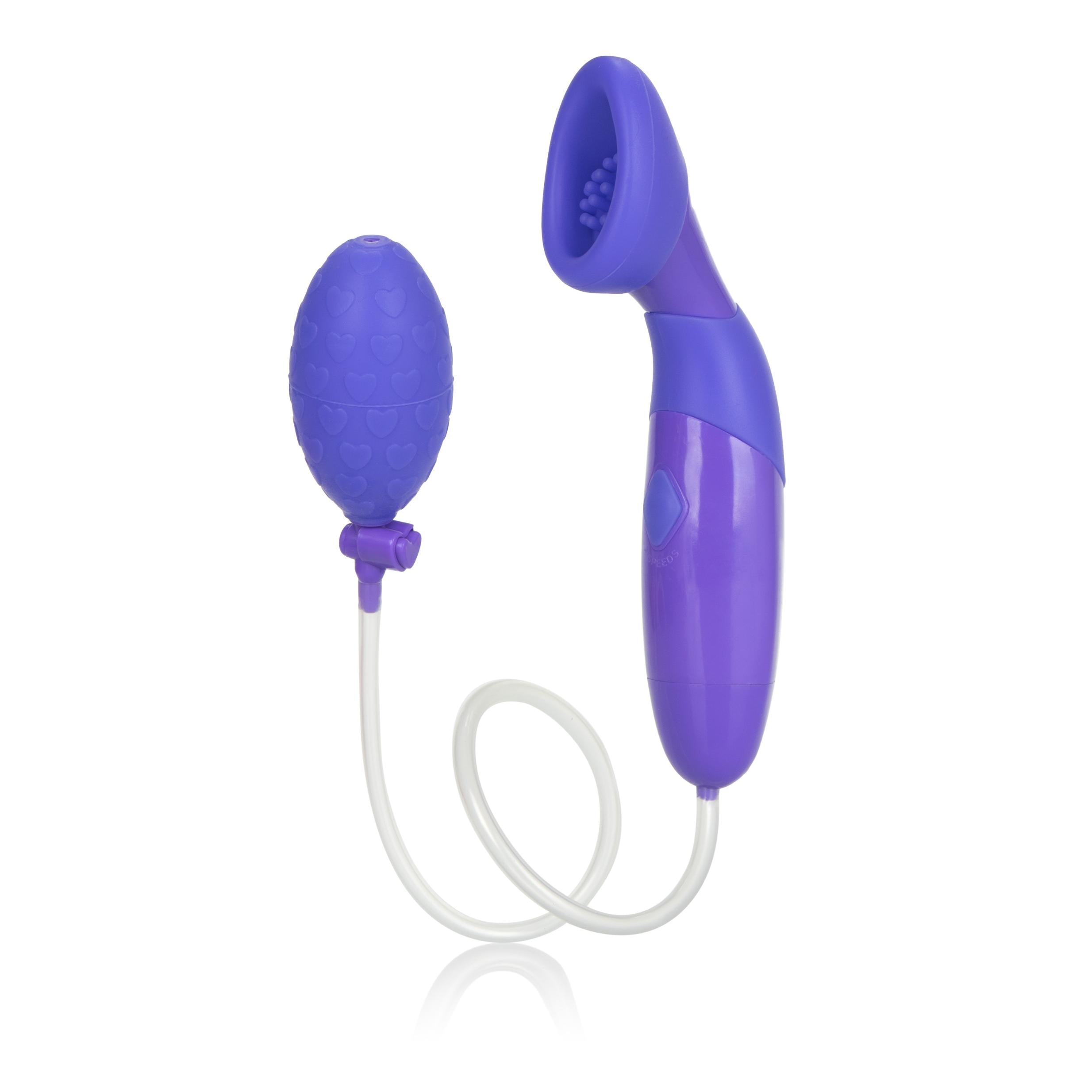 Clitoral Pump Silicone W/p Purple