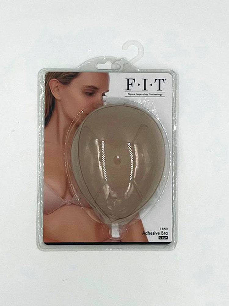 Cloth Adhesive Bra - Cup C - Beige