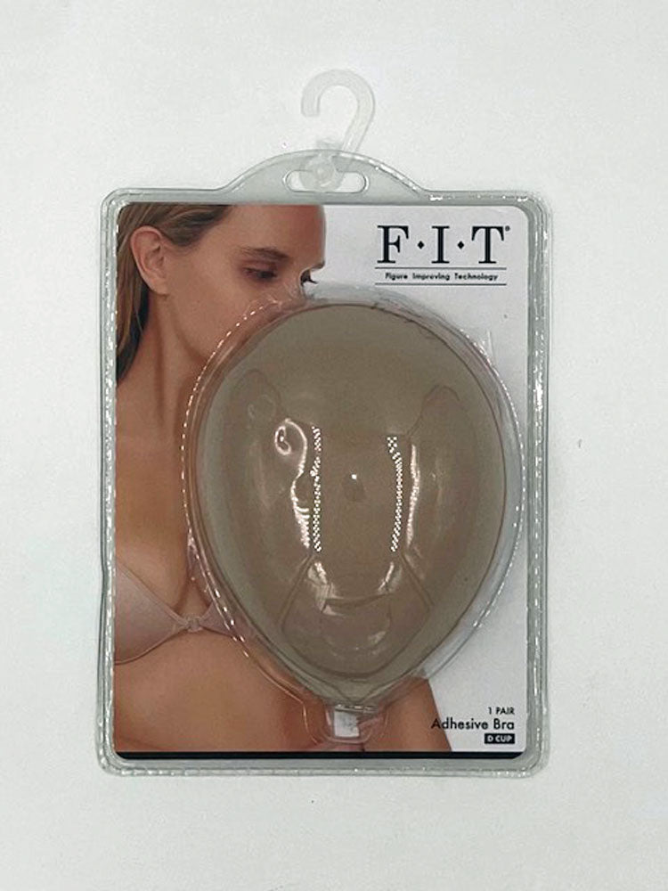 Cloth Adhesive Bra - Cup D - Beige