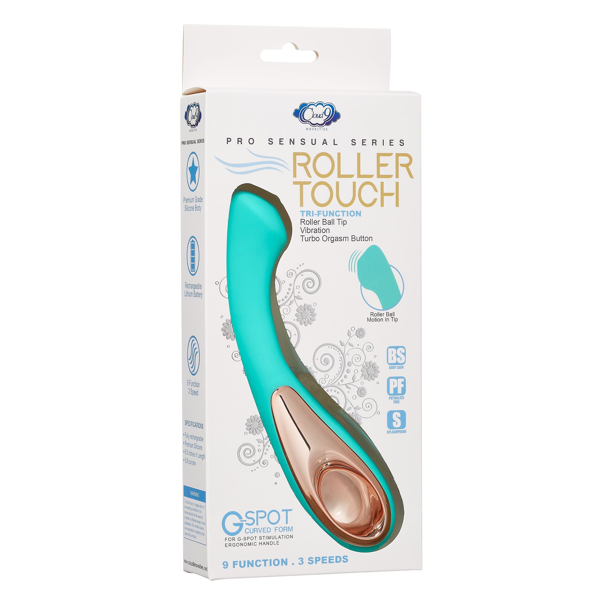 Cloud 9 G-Spot Turbo Teal Vibrator