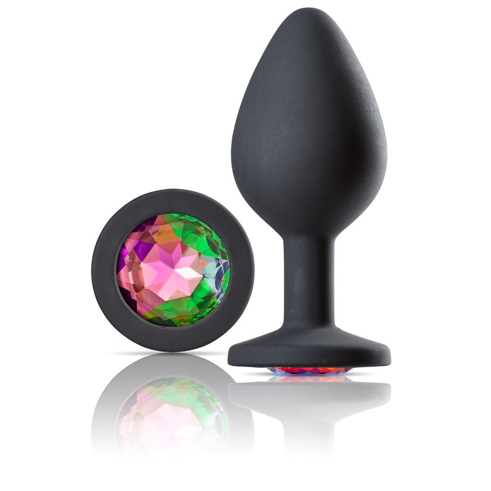 Cloud 9 Gems Black Silicone Anal Plug