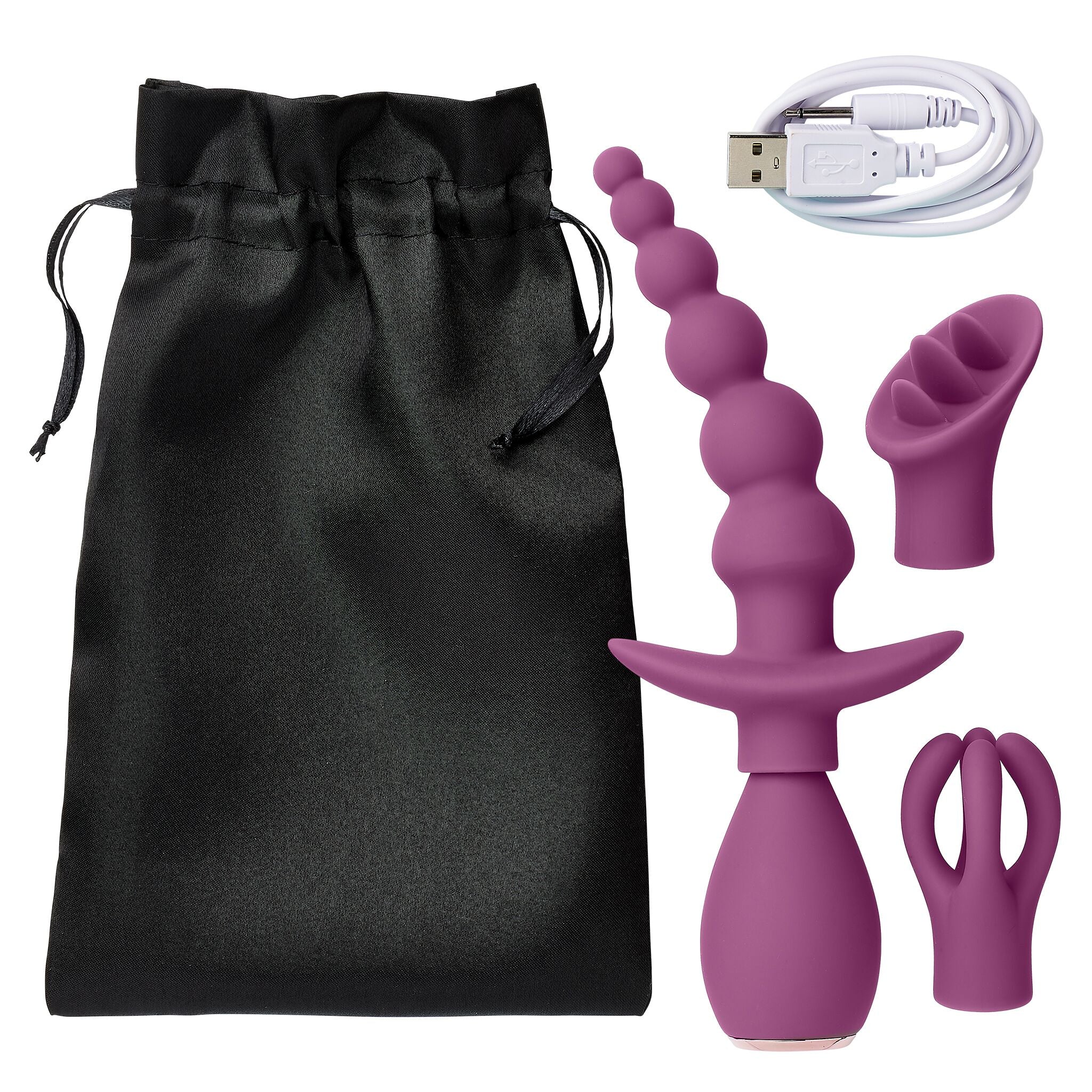 Cloud 9 Health & Wellness Anal Clitoral & Nipple Massager Kit